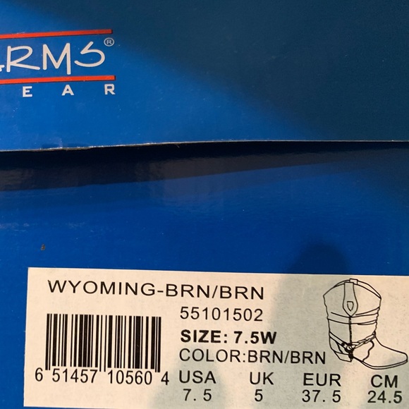 Oak Tree Farms Wyoming Western Boots - Picture 8 of 8